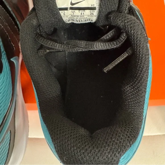 Air Zoom Vapor X Tennis Shoes - Black/Gamma Blue - Men’s 8 - AA8030-003 (Clean!) - Picture 11 of 16